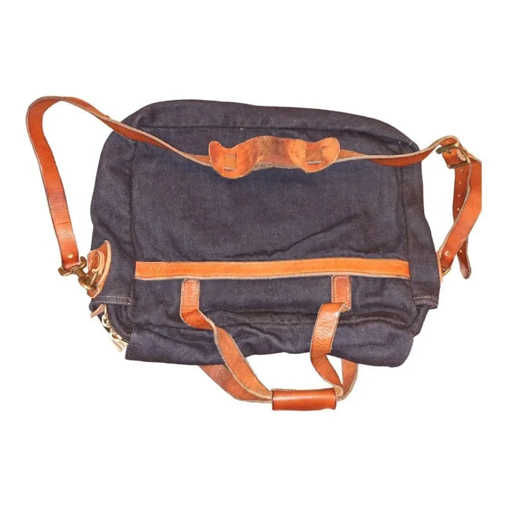 RARE Filson Lucky Brand Japanese Selvedge Denim Satchel Briefcase Bag NEW 2011